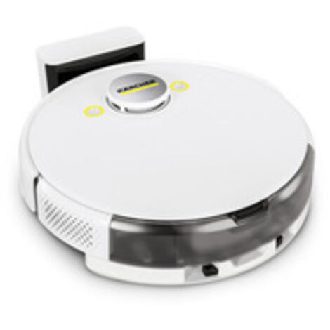 Aspirateur robot laveur KARCHER RCV 5 connecté par Appli Navigation Laser LiDAR Détection de pièces et obstacles Autonomie : 120 min (1/5)