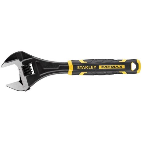 Stanley – Clé à molette Quick Adjust 250 mm – Ouverture maximale 33 mm – Mâchoires inclinées pour espaces confinés – FMHT131270