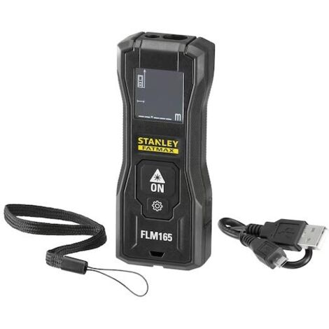 Stanley – Télémètre laser 50m – Précision ±1,5mm – Batterie Li-Ion jusqu’à 1000 mesures – Résistant à l’eau et à la poussière IP40 (1/10)