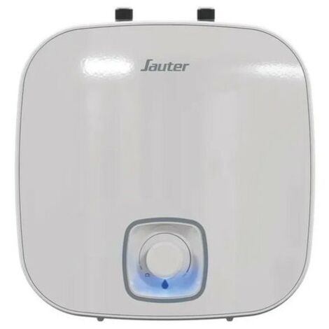 Sauter – Chauffe-eau électrique sous évier 15 L – Acier émaillé – Résistance thermoplongée – Classe énergétique B – Temps de chauffe 27 min