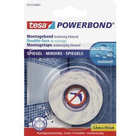 TESA 55732-00001-00 BANDE ADHÉSIVE DE MONTAGE POUR MIROIR (1/4)