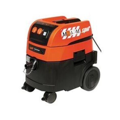 Spit – Aspirateur de chantier 620914 – 1600W – Dépression 259 mbar – Capacité 32L – Pour chantiers humides et travaux intensifs