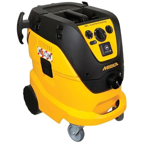 Mirka – Aspirateur professionnel 1200W – Débit d'air 4500 l/min – Capacité 42 litres – Aspiration 250 mbar – Système de nettoyage automatique - 8999227111 (1/6)