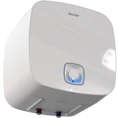 Sauter – Chauffe-eau électrique instantané sur-évier 30L – Puissance 2000W – Temps de chauffe 53 min – Résistance thermoplongée – Classe C (1/3)