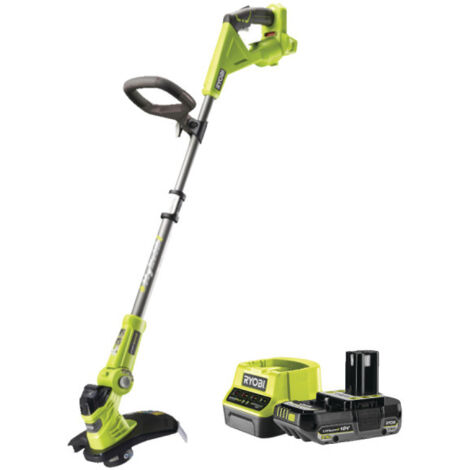 RYOBI Coupe bordures - dresse bordures hybride 18V One+ -1 batterie 18V 2.5Ah LithiumPlus - 1 chargeur rapide RLT1831H25F (1/10)