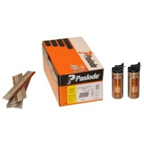 Spit – Pack de 2200 clous crantés 2,8x75mm – Acier ASTM A568 – Pointe diamant pour fixation bois – Résistance à l’arrachement élevée