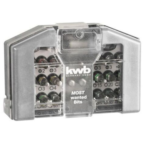 Jeu de 32 embouts de vissage - KWB by Einhell (1/2)