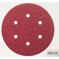 Bosch – Lot de 5 feuilles abrasives C430 Ø 150 mm – Grain 240 – Système auto-agrippant – Pour ponçage intermédiaire bois et surfaces peintes