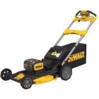 Dewalt – Tondeuse à batterie 53 cm DCMWSP156W2QW – 2 x 18V 8Ah Li-Ion – Moteur Brushless – Mulching amélioré – Sac 67L