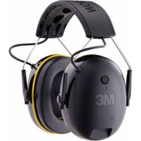 3M – Casque de protection auditive Bluetooth SNR 31 dB – Haut-parleurs haute fidélité – Autonomie 30h – Confort optimal