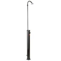 GRE - Douche Solaire 9L PVC Noir – Extérieure Piscine Jardin
