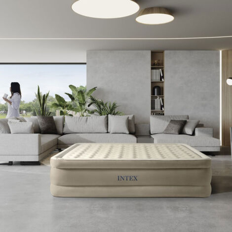 Matelas gonflable Intex Ultra Plush électrique - 2 places