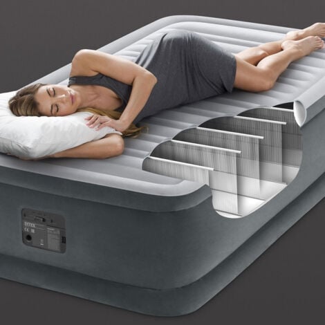 Lit gonflable Intex Comfort Plush Elevated électrique - 1 place