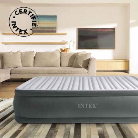Lit gonflable Intex Comfort Plush Elevated électrique - 1 place