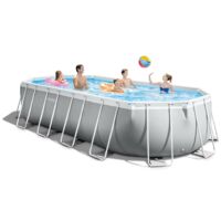 Piscine tubulaire INTEX Prism Frame - Ovale - 610x305x122cm