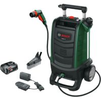 Nettoyeur extérieur sans fil Bosch Fontus 18V (1 batterie, système 18 volts, 4 accessoires)