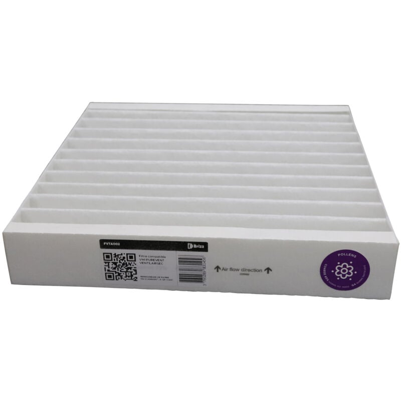 Filtre compatible VMI PUREVENT VENTILAIRSEC