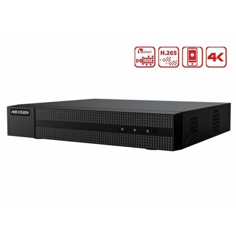 NVR 16 CANALI POE HIKVISION 8.0 MEGAPIXEL ONVIF IP HWN-4216MH-16P AI P2P  HD 2 TB