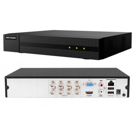 DVR HIKVISION 8 CANALI IBRIDO CLOUD HDCVI AHD TVI CVBS IP HWD-5108MH-G4 1 TB HDD
