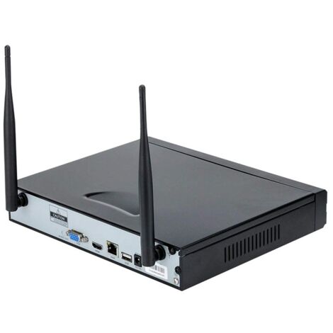 KIT VIDEOSORVEGLIANZA WIRELESS FULL WIFI HD IP 8 TELECAMERE NVR LAN REMOTO 3G HD 500