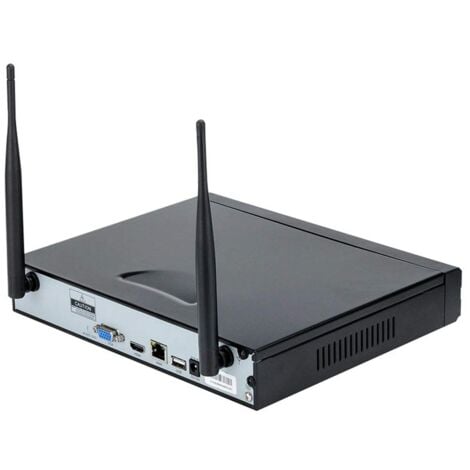 KIT VIDEOSORVEGLIANZA WIRELESS FULL WIFI HD IP 8 TELECAMERE NVR LAN REMOTO 3G 1 TB