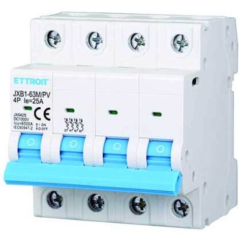 2p interruttore magnetotermico fotovoltaico dc 16a 6ka 500v 2p interruttore magnetotermico fotovoltaico dc 16a 6ka 500v