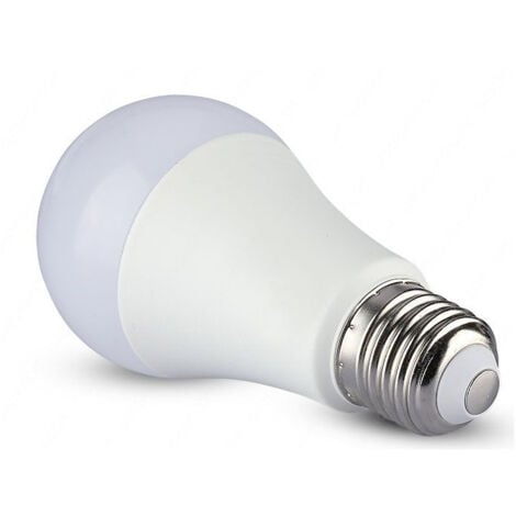 20 LAMPADINE LED V-Tac Bulbo E27 9W WATT LAMPADINA LUCE CALDA