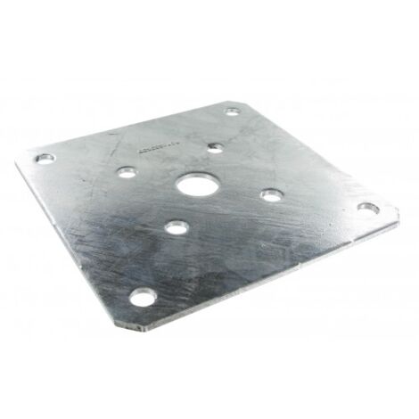 Optionale Bodenplatte 180x180 für Pfostenfuß - SIMPSON