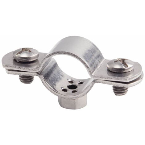 Einfacher M6-Halsband - Edelstahl A2 12 mm (1/2)
