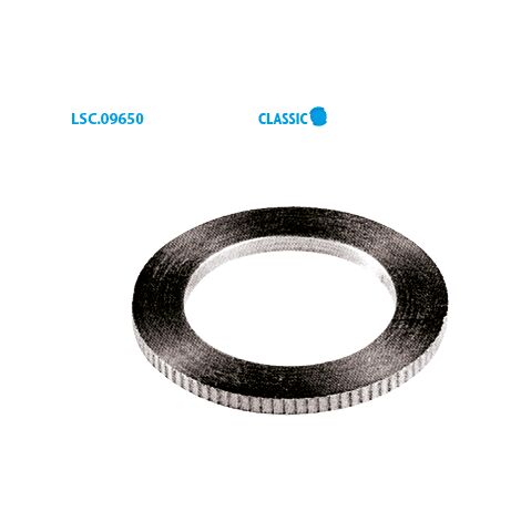 Ring mit gezahntem Reduzierdurchmesser Classic ø 20 Bohrung 16 Stärke 1,4 mm