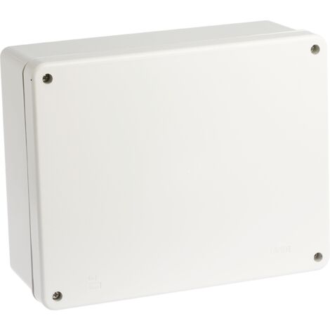Wasserdichte Industrie-Verteilerbox mit Standarddeckel - IP55 - 960° - SUM'OHM 240x190x90