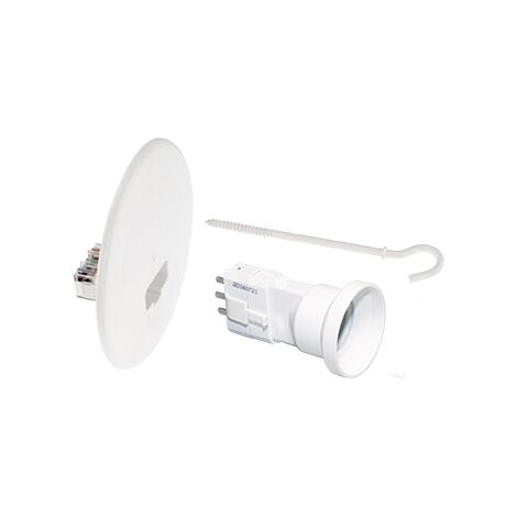 Abdeckkappe DCL für Mittelpunkt-Boxen - Ø120mm DCL-Abdeckkappen-Set + Knopf 100mm + DCL-E27-Fassung