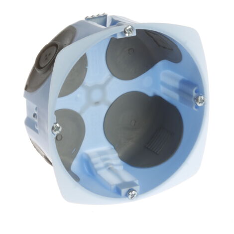 Eingebauter wasserdichter Gehäuseschrank für 1 Anschluss - Air'métic Ø67/68 - Tiefe 40 mm