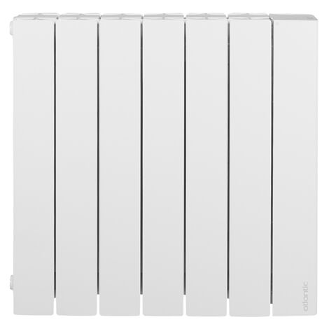 Elektrischer Infrarot-Heizkörper Accessio digital 2 Weiß H.575 mm x B.651 mm - 1250W