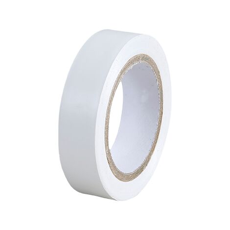 Elektrisches Isolierband 15 mm x 10 m Weiß