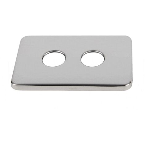 PLAKETRÄGER AUS EDELSTAHL, SYSTEM SERTIFIX – WANDEN OHNE ZEMENT ODER PVC 55MM