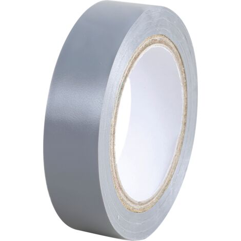 Elektrisches Isolierband 15mm x 10m Farbe Grau