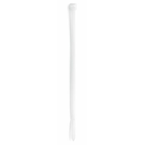 Schlauchklemme - Weißes Nylon 3,6 x 250 - Packung mit 100 (1/3)