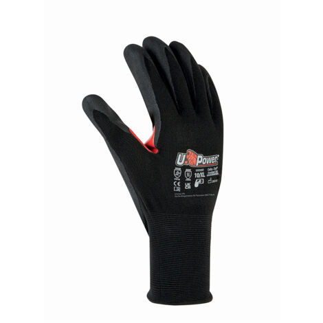 Schutzhandschuhe mit Touch-Funktion FLYNT - Rot/Schwarz 9 (1/3)