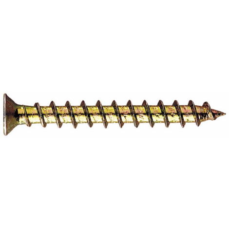 Schachtel mit 500 Selbstbohrschrauben – Gewindeschrauben für Blech und PVC – Reparaturschrauben für PVC-Holzarbeiten – Kopfdurchmesser 7,5 mm, 4,8 x 38