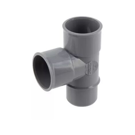 Einfache PVC-Kurzhose Abfluss 90° Männlich Weiblich Ø100