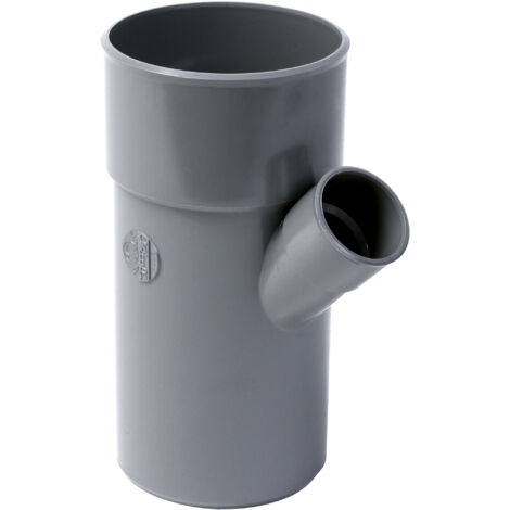 Einfache reduzierte PVC-Klemme Ablass 45° Männlich Weiblich Ø100x40