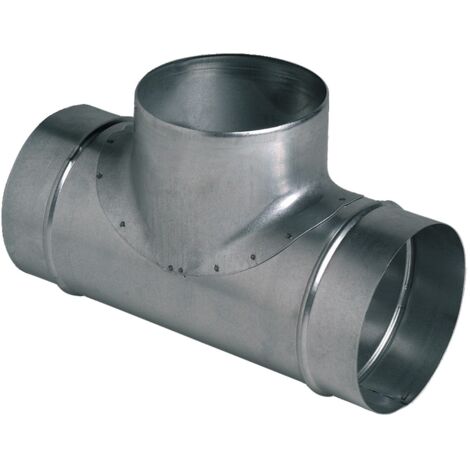Galva-Winkel-T-StÃ¼ck fÃ¼r VMC ÃƒËœ160x160