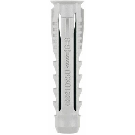 Vierfacher Spreizdübel für alle Materialarten – Nylon Ø6 x 30 – 100 Stück im Karton (1/3)