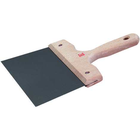 Spachtelmesser aus Stahl, Holzgriff, Nr. 20