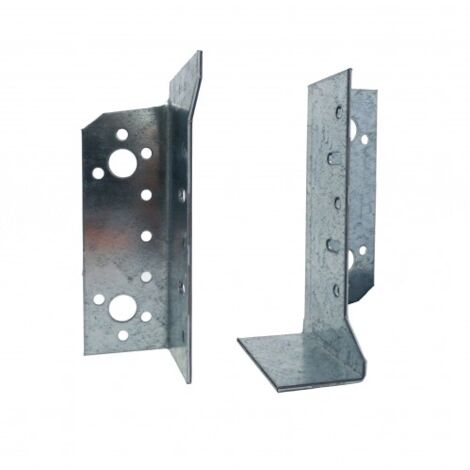 Verstellbare Verbinder SJH 35,8x80mm - Ep 2mm - Gerade mit Stütze