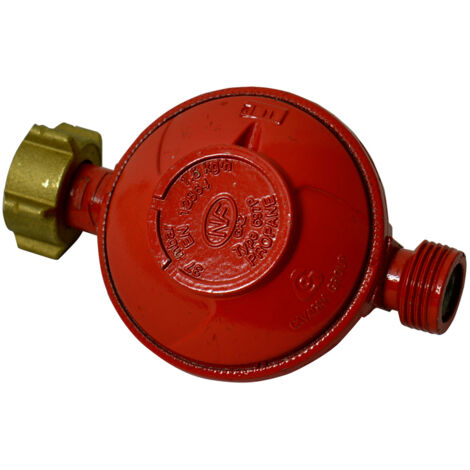 Fester Propan-Druckminderer niedriger Druck 20x150 männlich - Flaschenanschluss 1,5 kg/h 37 mbar