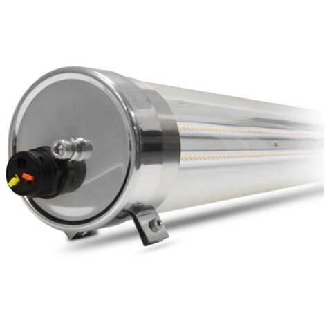 Wasserdichte LED-Röhren IP67 IK10 TUBA 600x80mm - 4000K Neutralweiß - OPAL - 20W