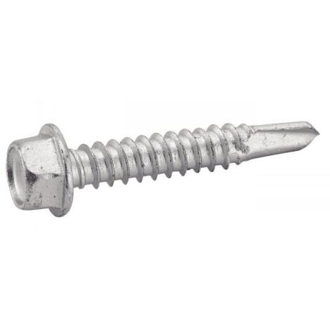 100 Stück Dachschrauben 10x2-1/2 Zoll – Hex-Kopf Produktbild-Vorschau 2