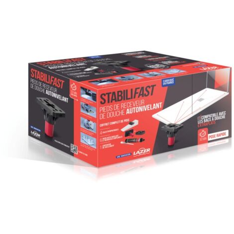 Vollständiges Installationsset Stabilifast mit Erhöhung für die Ablaufwanne (1/2)
